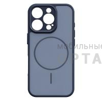 Чехол Matte MagSafe с защитой камеры в техпаке, iPhone 16, Blue