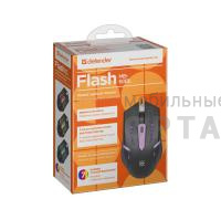 Мышь DEFENDER Flash MB-600L, черная, USB, проводная, 4 кнопки, 1,5м. (1/40) Мышь DEFENDER Flash MB-600L, черная, USB, проводная, 4 кнопки, 1,5м. (1/40)