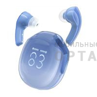 Наушники беспроводные внутриканальные ACEFAST T9 Crystal, синие