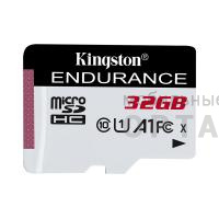 Карта памяти 32 Гб MicroSD Kingston Class 10 Canvas Select High Endurance UHS-I A1 V30 U3 (95 Mb/s) без адаптера Карта памяти 32 Гб MicroSD Kingston Class 10 Canvas Select High Endurance UHS-I A1 V30 U3 (95 Mb/s) без адаптера