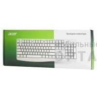 Клавиатура проводная ACER OKW301 белый USB (ZL.KBDCC.01B) (1/20)