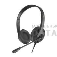 Наушники проводные A4TECH Fstyler FH100 черный 2м накладные оголовье (FH100 (STONE BLACK))
