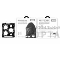 Защитное стекло на камеру SupGlass Anti Glare XC-31, для iPhone 15pro/15Promax Black