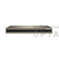 Коммутатор TENDA TEG1016M, 16 портовый гигабитный неуправляемый, 16-Port Gigabit Ethernet Switch (1/10)