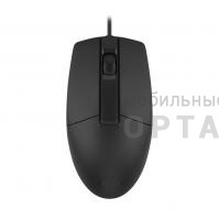 Мышь A4TechTech OP-330S черный оптическая (1000dpi) silent USB (3but)